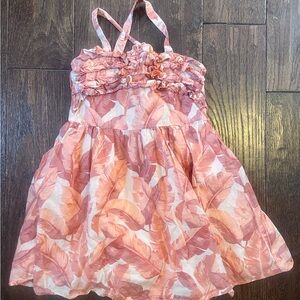 EUC Janie and Jack Pink Floral Dress